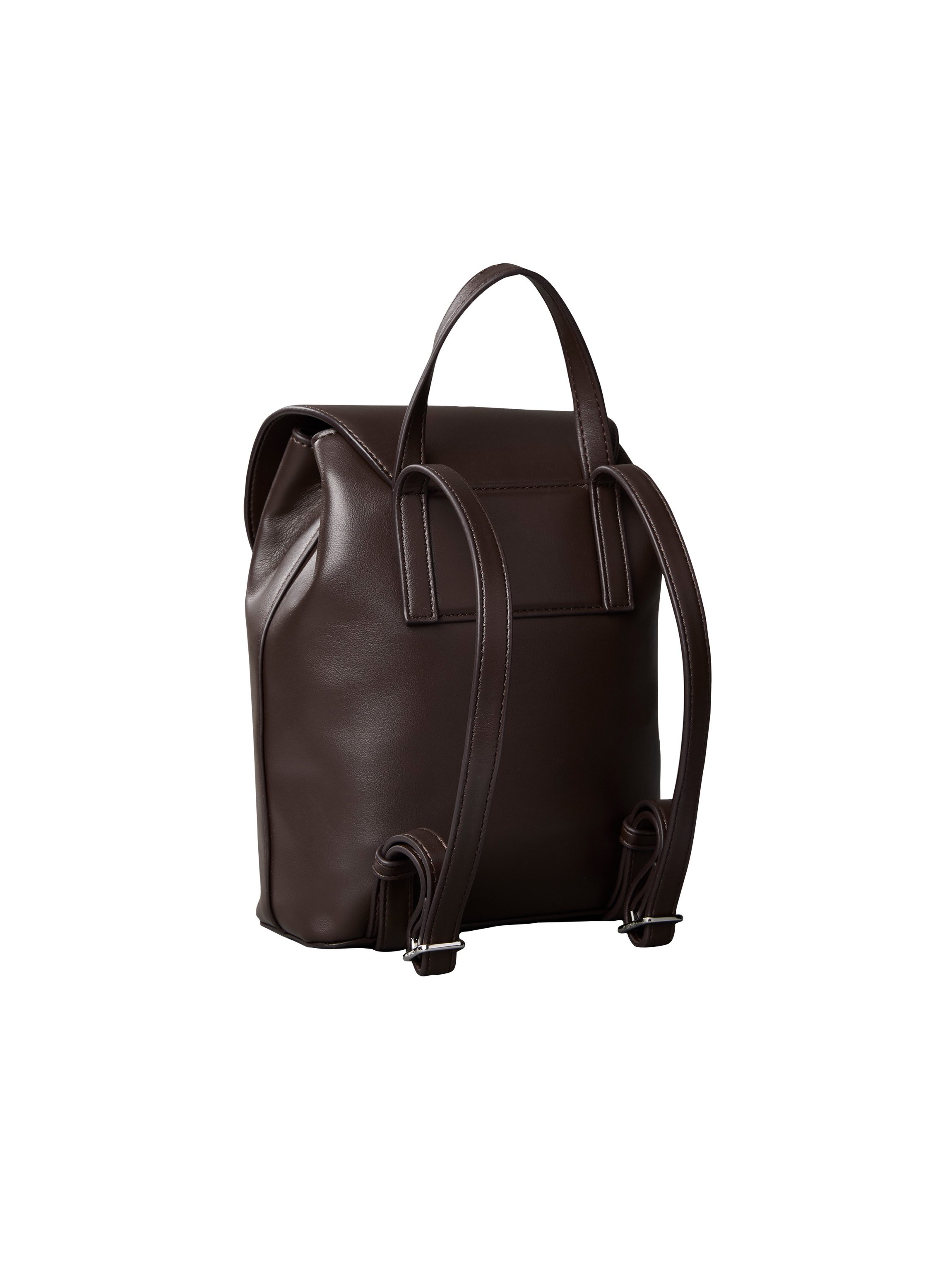 Calvin Klein Cityrucksack BOLD CK FLAP MINI BACKPACK, Mini Rucksack, Kordelzug, Freizeitrucksack mit CK-Logo