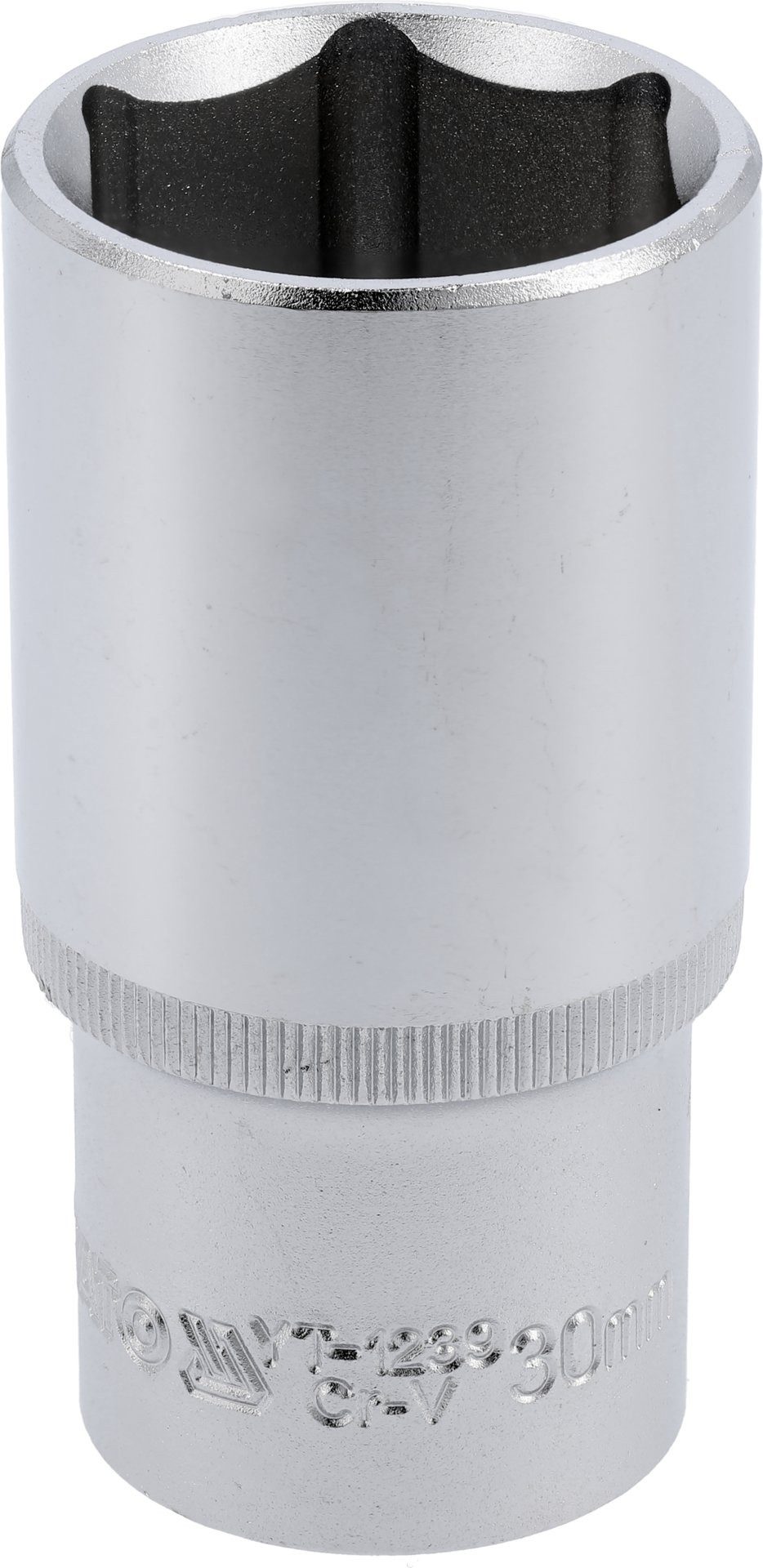 Yato Stecknuss Stecknuss 30 mm, 1/2 Zoll, 6-kant, lang, Chrom-Vanadium, Stecknuss 30 mm, 1/2 Zoll, 6-kant, lang, Chrom-Vanadium, Stecknuss 30 mm, 1/2 Zoll, 6-kant, lang, Chrom-Vanadium