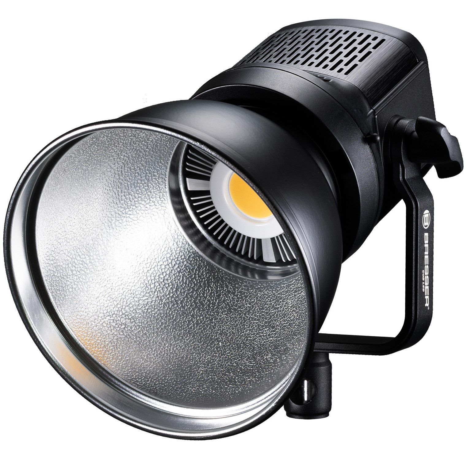 BRESSER Tageslichtlampe BRESSER BR-80SL COB LED Studiolampe 80W mit Fernbedienung und Bowens …