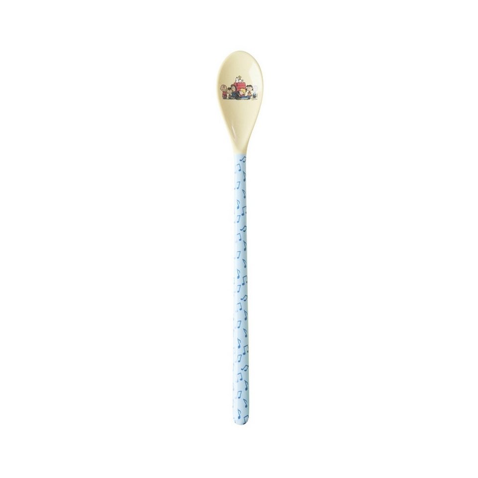 rice Latte-Macchiato-Löffel Latte-Löffel Snoopy-Design, 6er-Set, extra lang, Melamin BPA-frei