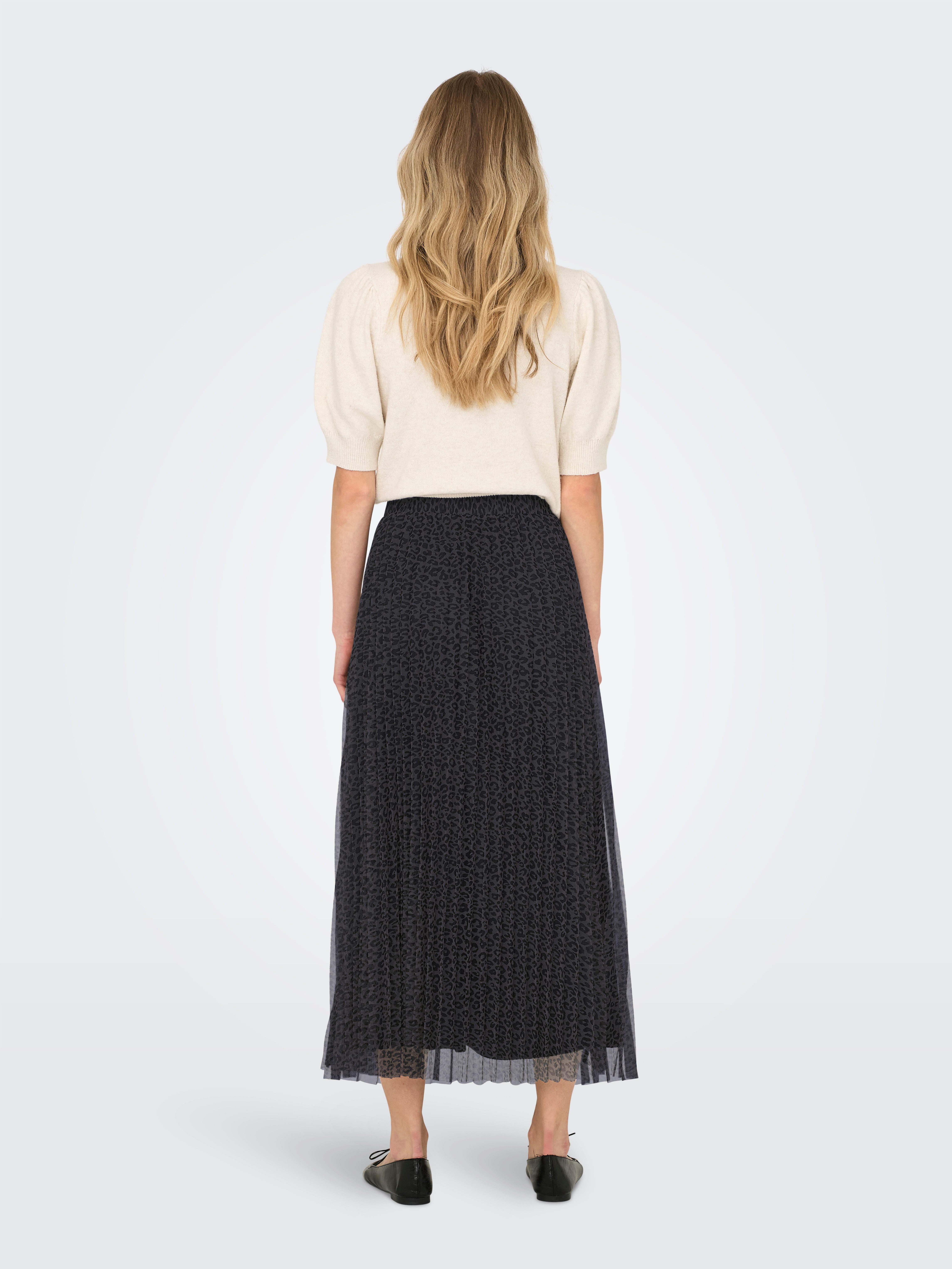 ONLY Plisseerock ONLSKY PLISSE AOP SKIRT JRS günstig online kaufen