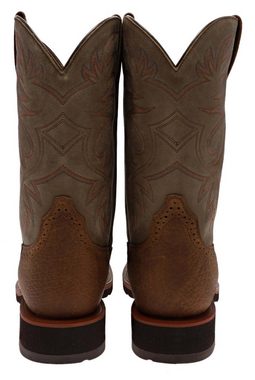 Ariat HERITAGE CREPE EE Braun Cowboystiefel Herren Westernreitstiefel in EE Weite