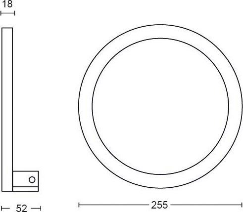 Farbwechsler Dimmfunktion, fest Hue Philips Sana, Wandleuchte integriert, LED LED