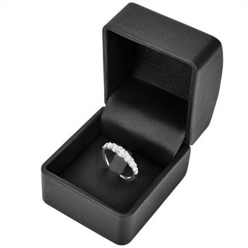 Trilani Silberring Silberring aus 925 Sterling Silber, mit Zirkonia für Damen