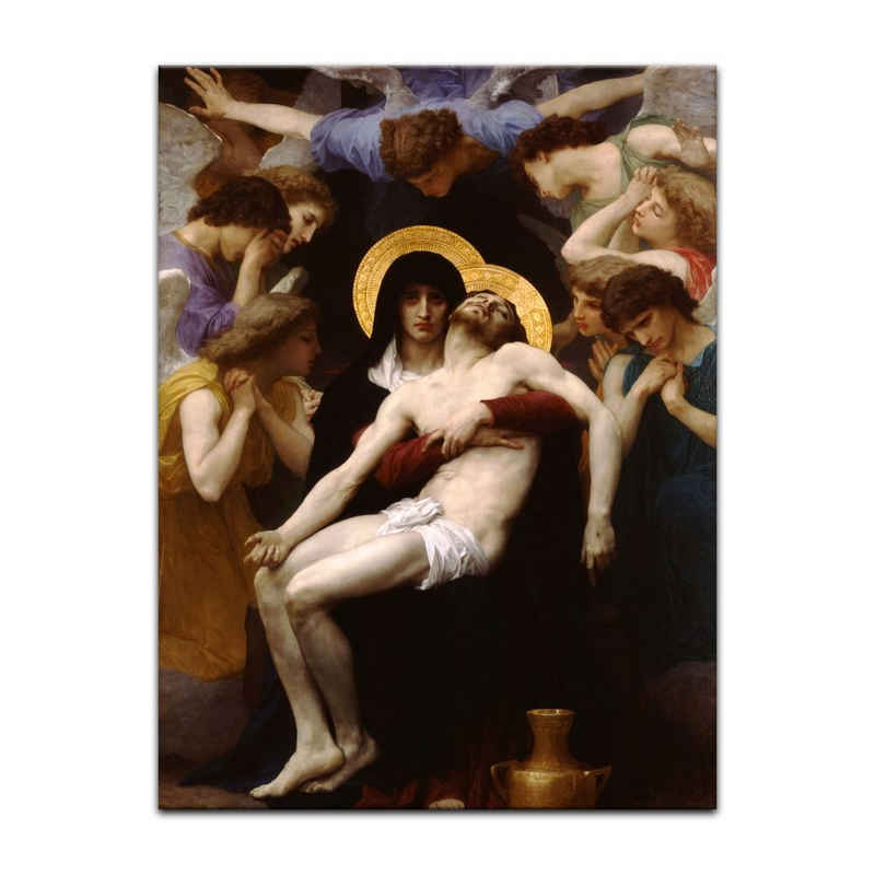 Bilderdepot24 Leinwandbild Alte Meister - William-Adolphe Bouguereau - Pieta, Menschen