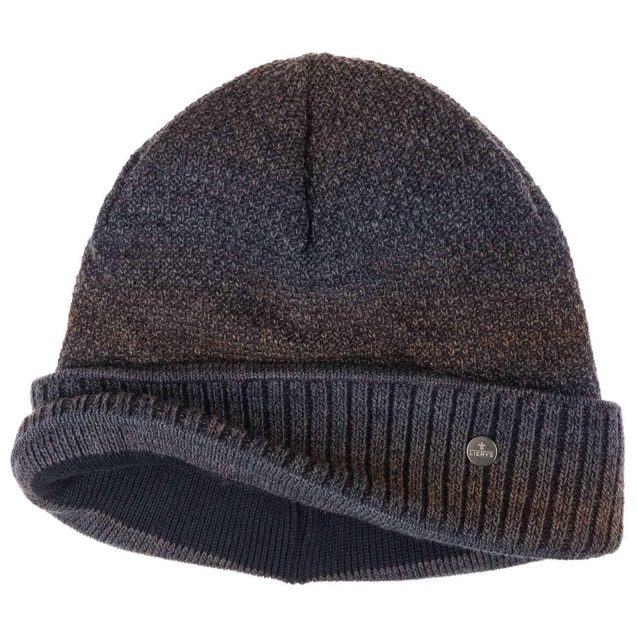 Made in Germany Beanie Strickbeanie Lierys (1-St) Umschlag, mit