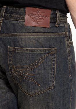 KingKerosin Gerade Jeans Scott Tint Wash