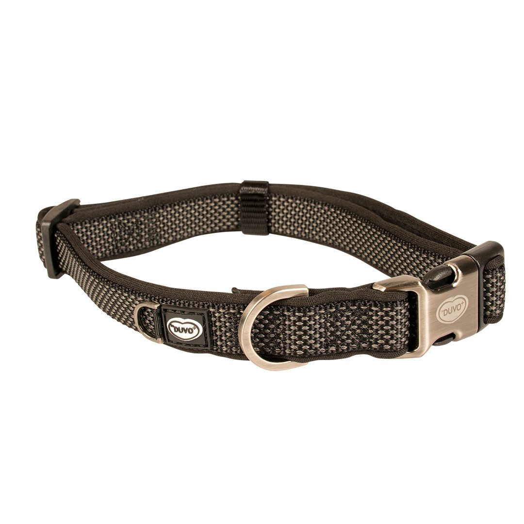 DUVO+ Hunde-Halsband Duvoplus EXPLOR North Halsband - Schwarz Länge/Breite: 20-35cm/15mm