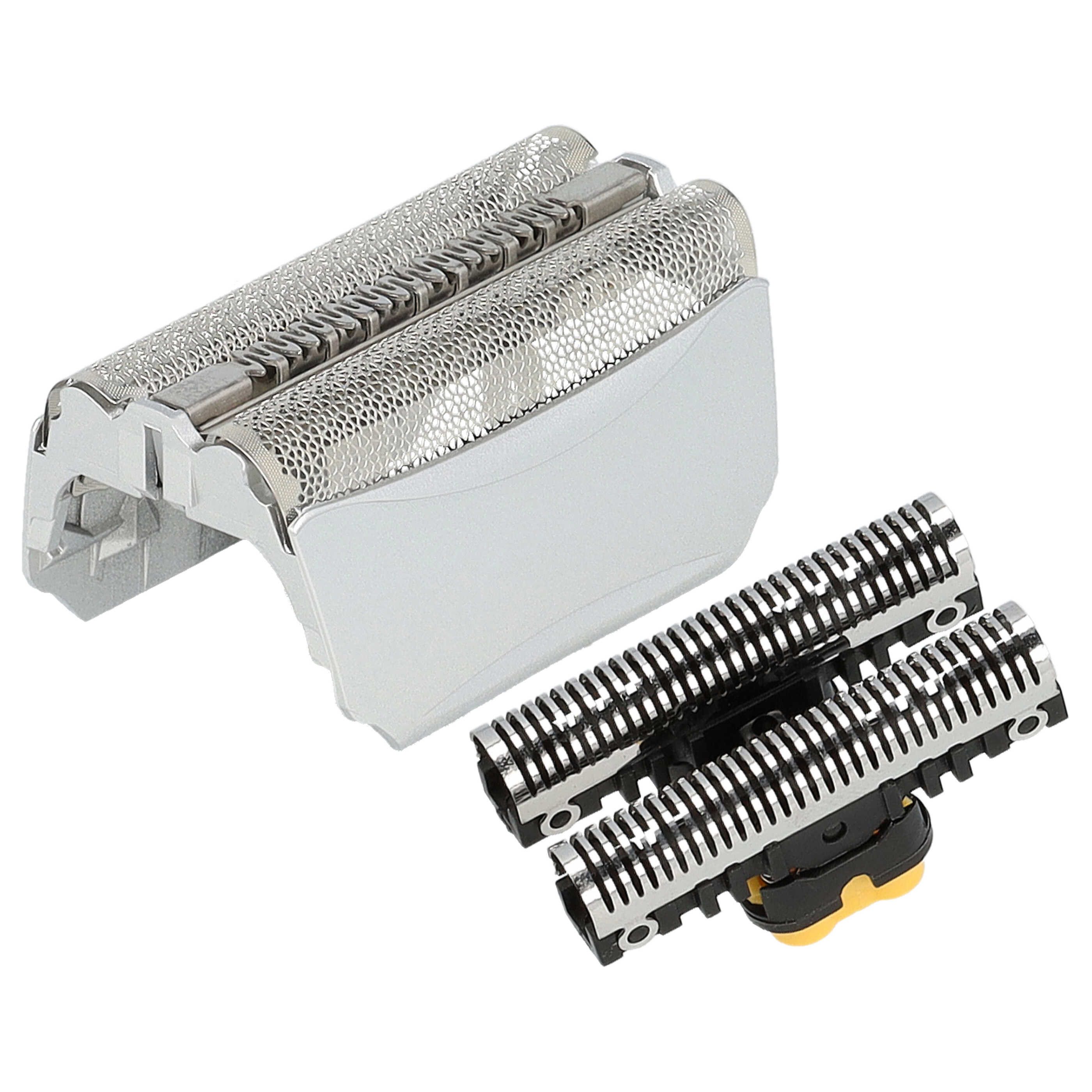 vhbw Rasieraufsatz Ersatz für Braun 51S, 51B für Rasierer