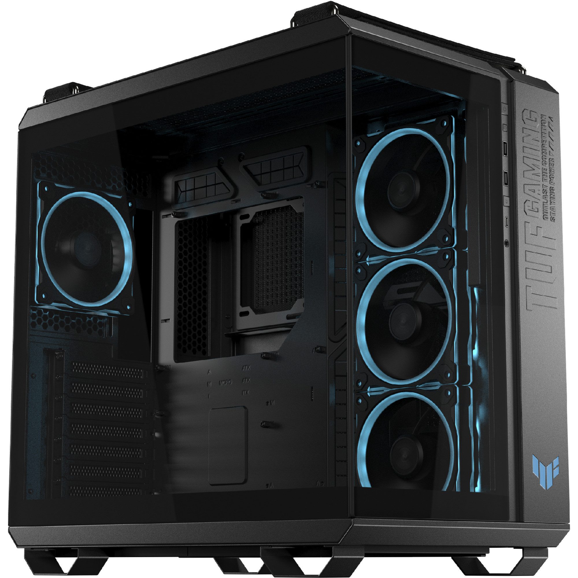 Asus PC-Gehäuse ASUS TUF GAMING GT502 HORIZON ARGB