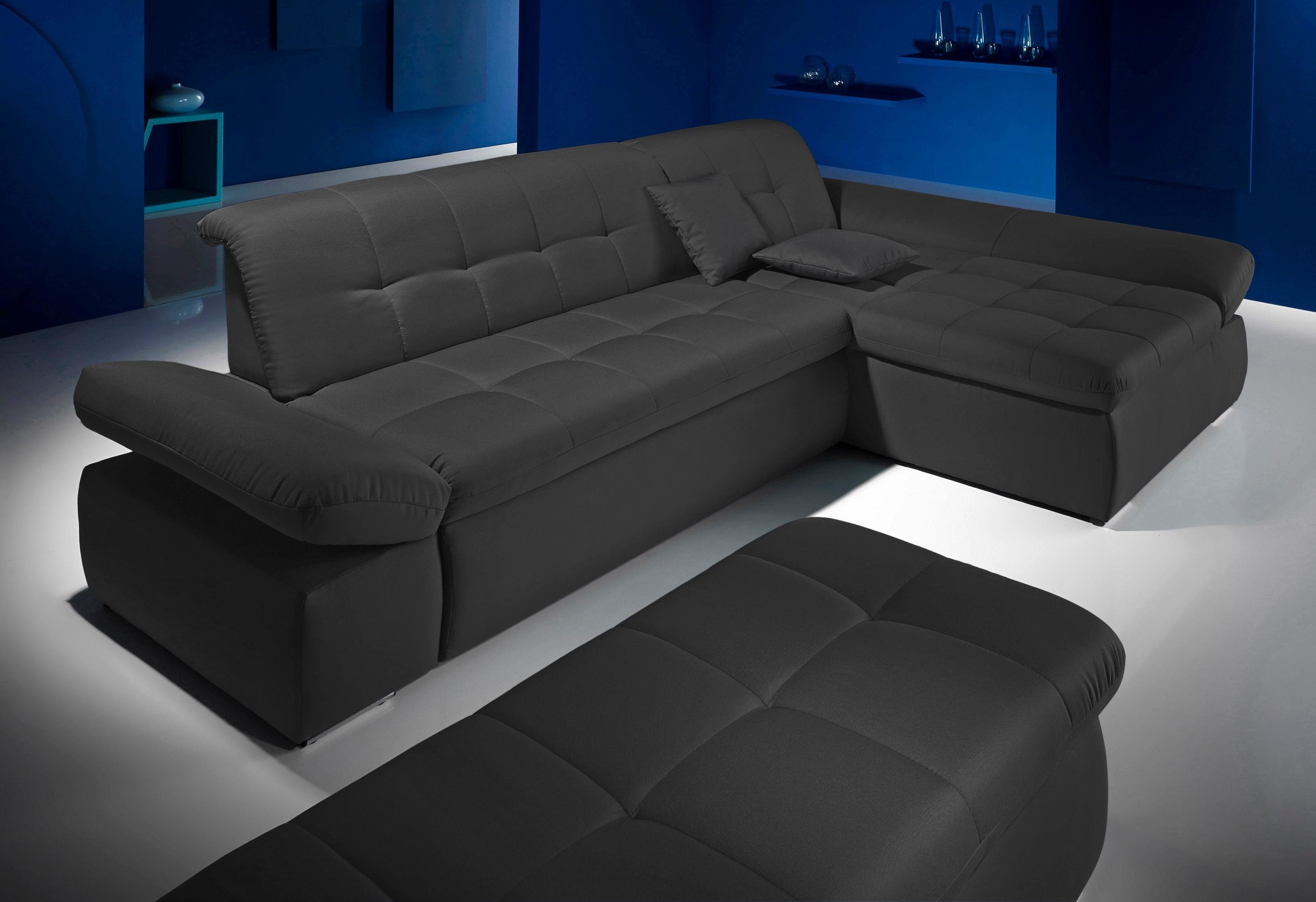 Home affaire Ecksofa "ESRA, zeitlos und elegant. Breite 300cm, L-Form" wahl günstig online kaufen