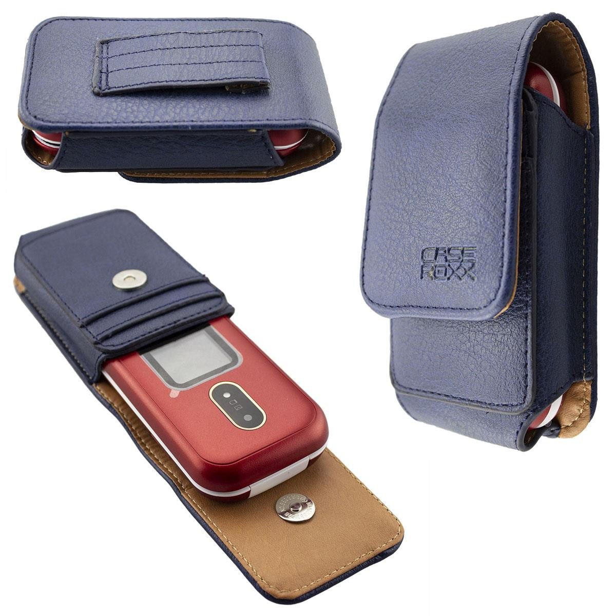 Handytasche Handytasche mit Gürtelschlaufe für Doro 6060 / 6061 / Leva E30