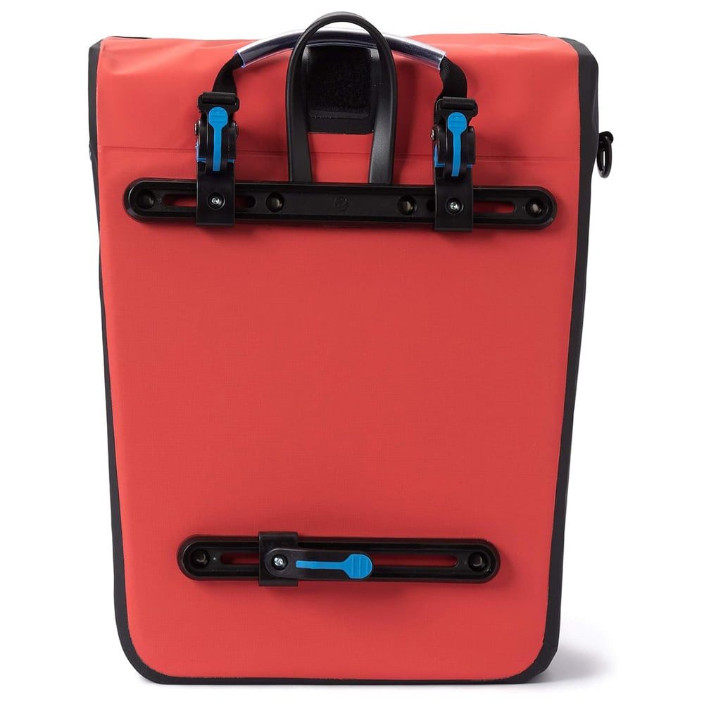 #DoYourSports Fahrradtasche "Roll-Top" 3in1 Hinterradtasche 21L, wasserabweisend für alle Gepäckträger mit Haltegriff Reflektor