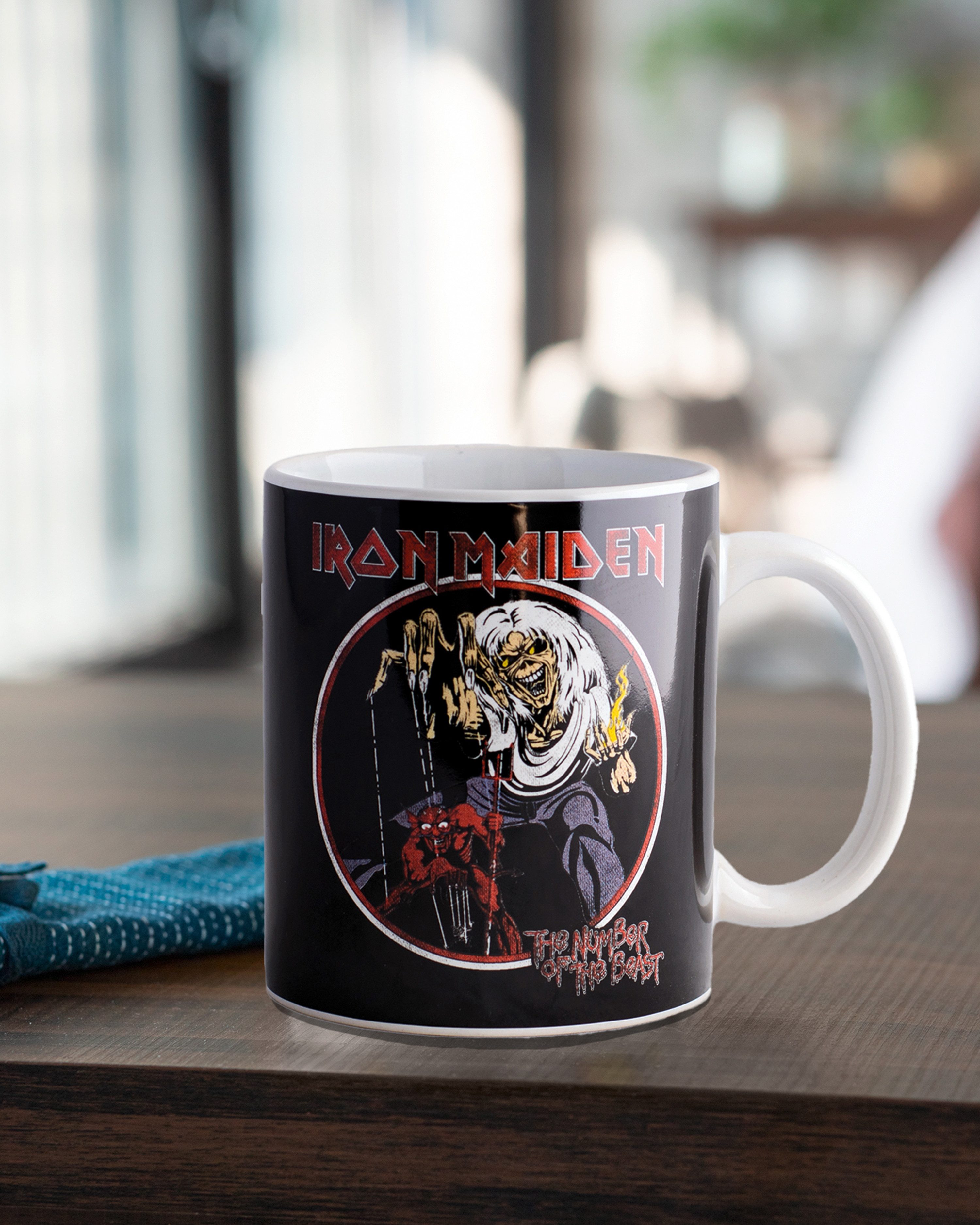 Klangundkleid Tasse Iron Maiden Tasse The Number of the Beast