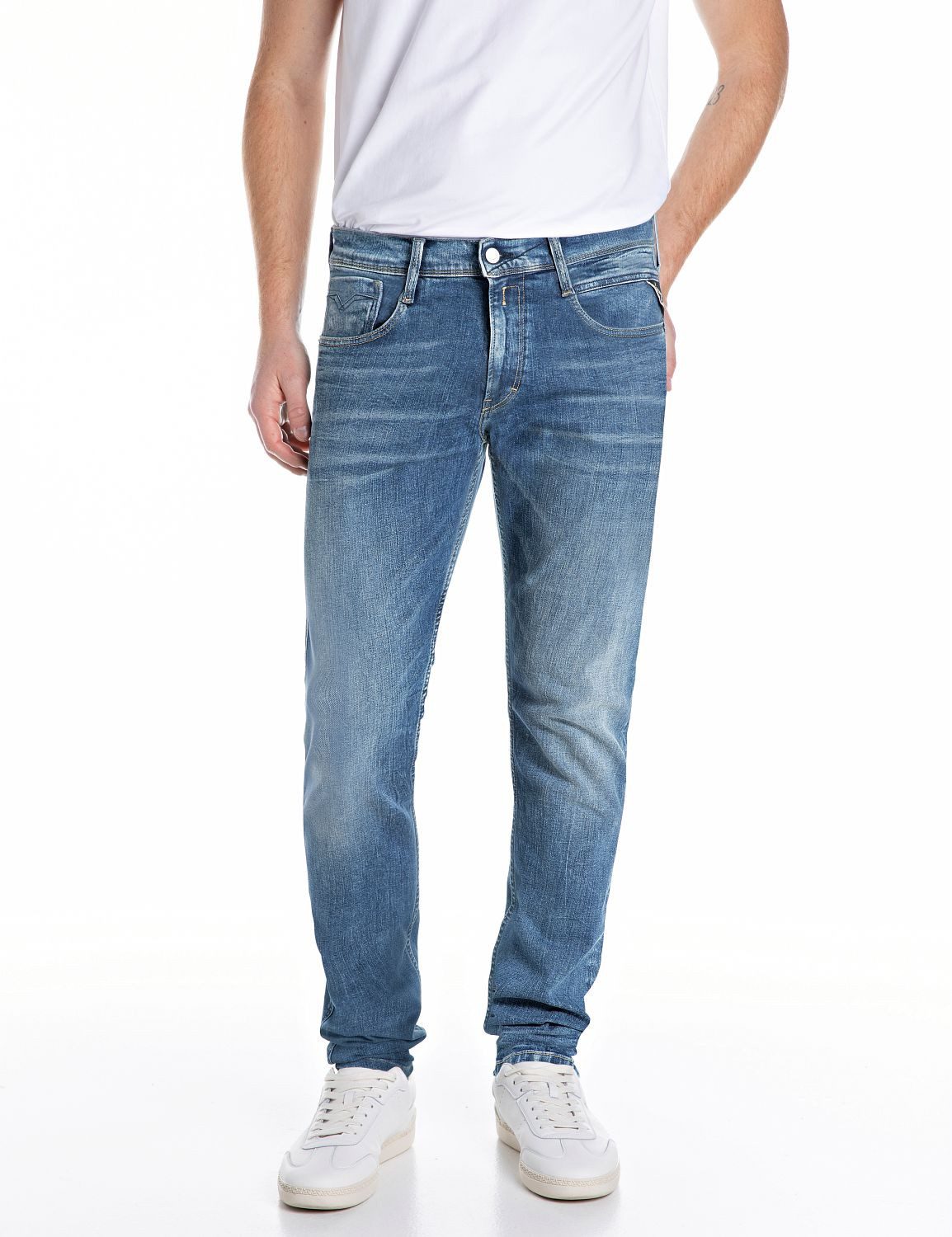 Replay Slim-fit-Jeans Anbass günstig online kaufen