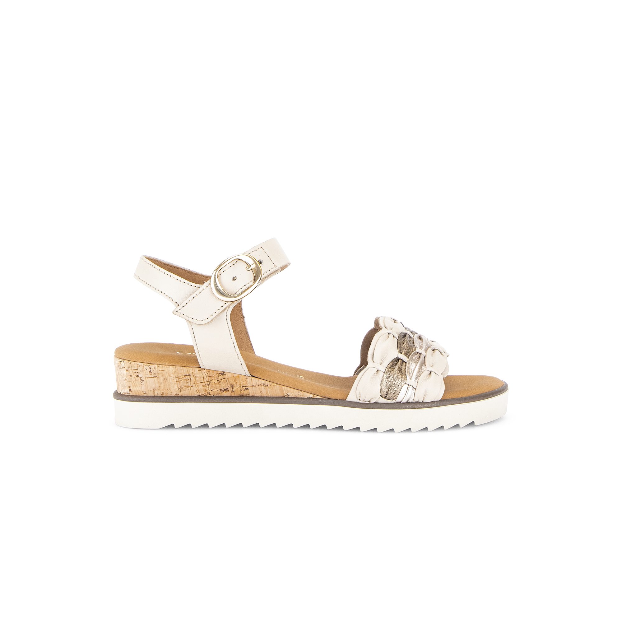 Gabor Gabor 2.758.65_8, Sandaletten, Beige, Damen Sandalette