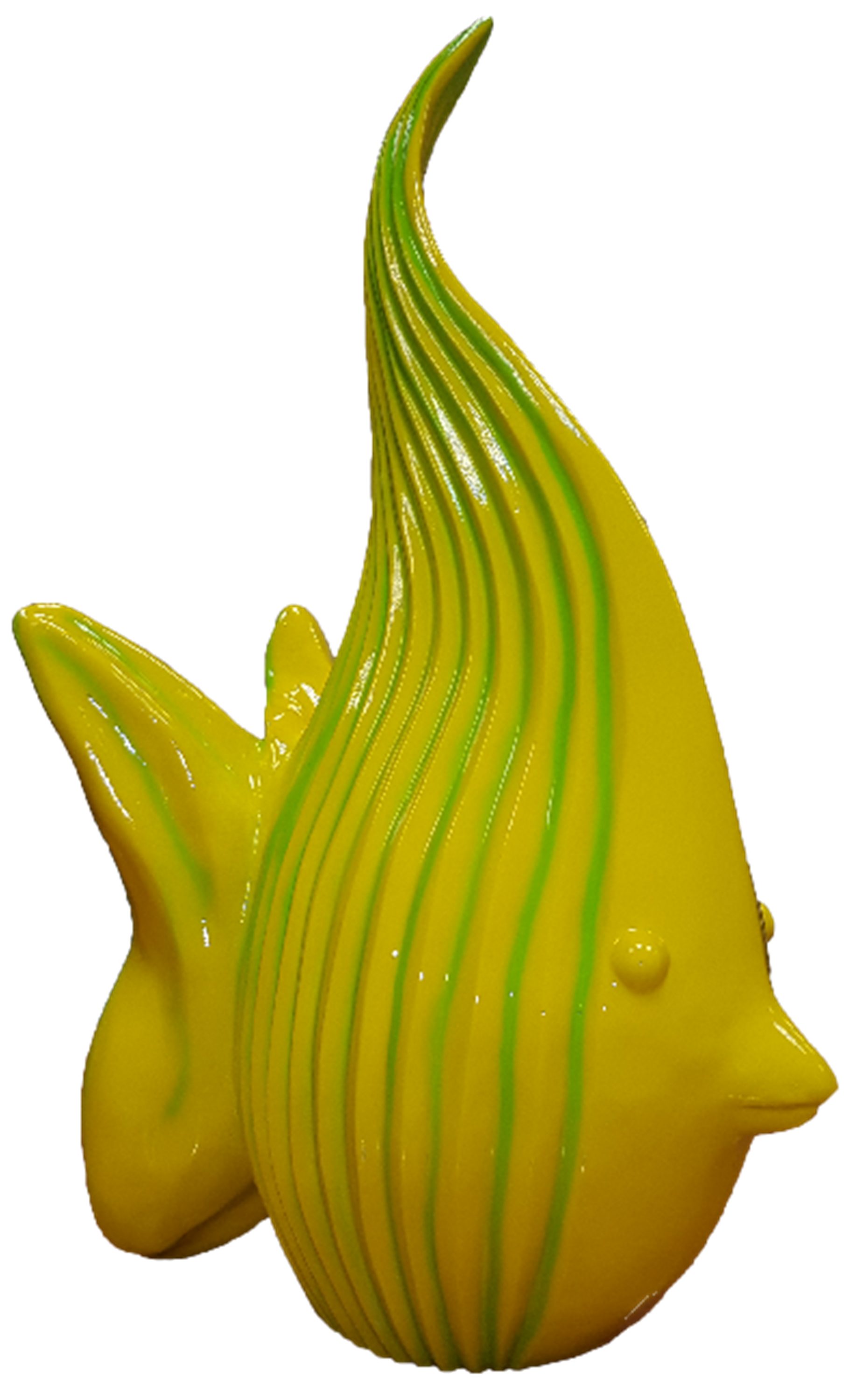 JVmoebel Gartenfigur, Design Figur Moderne Figuren Dekoration Fisch Deko Garten Skulptur