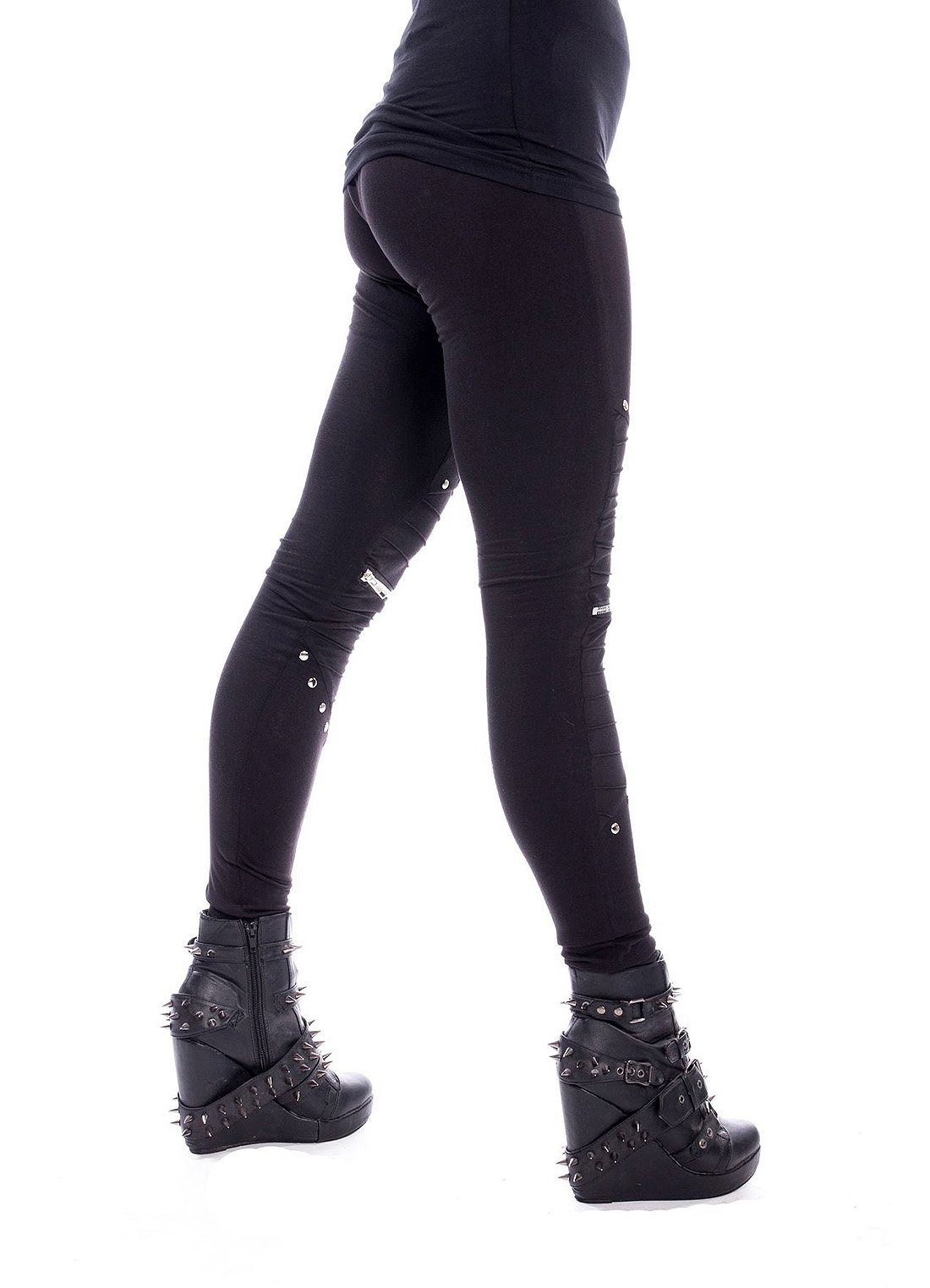 Vixxsin Leggings Wind Industrial Goth Metal günstig online kaufen