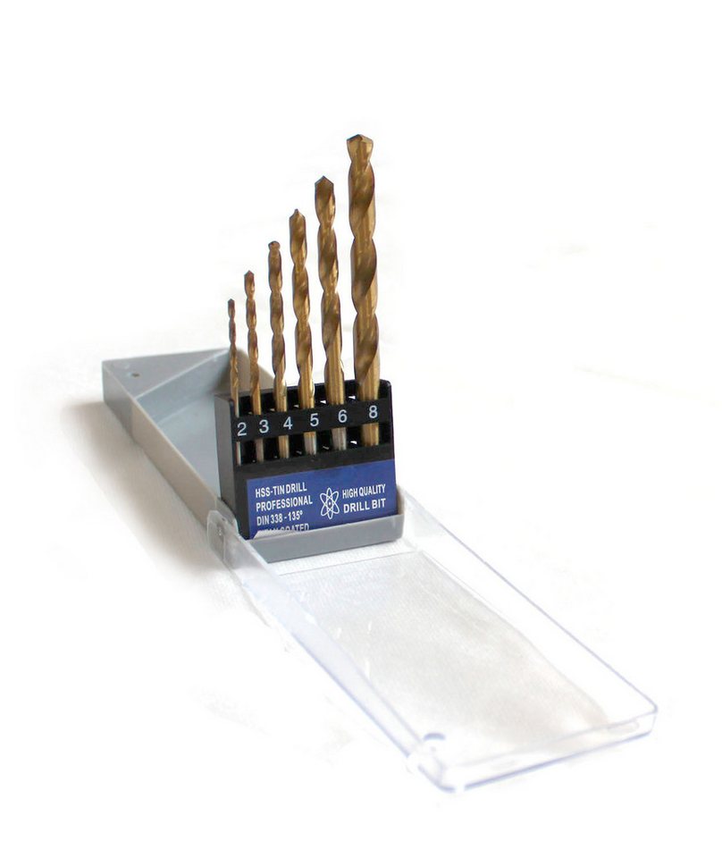 Thumbnail - VaGo-Tools Betonbohrer VaGo Bohrer Bohrersatz HSS 2-8mm 6tlg