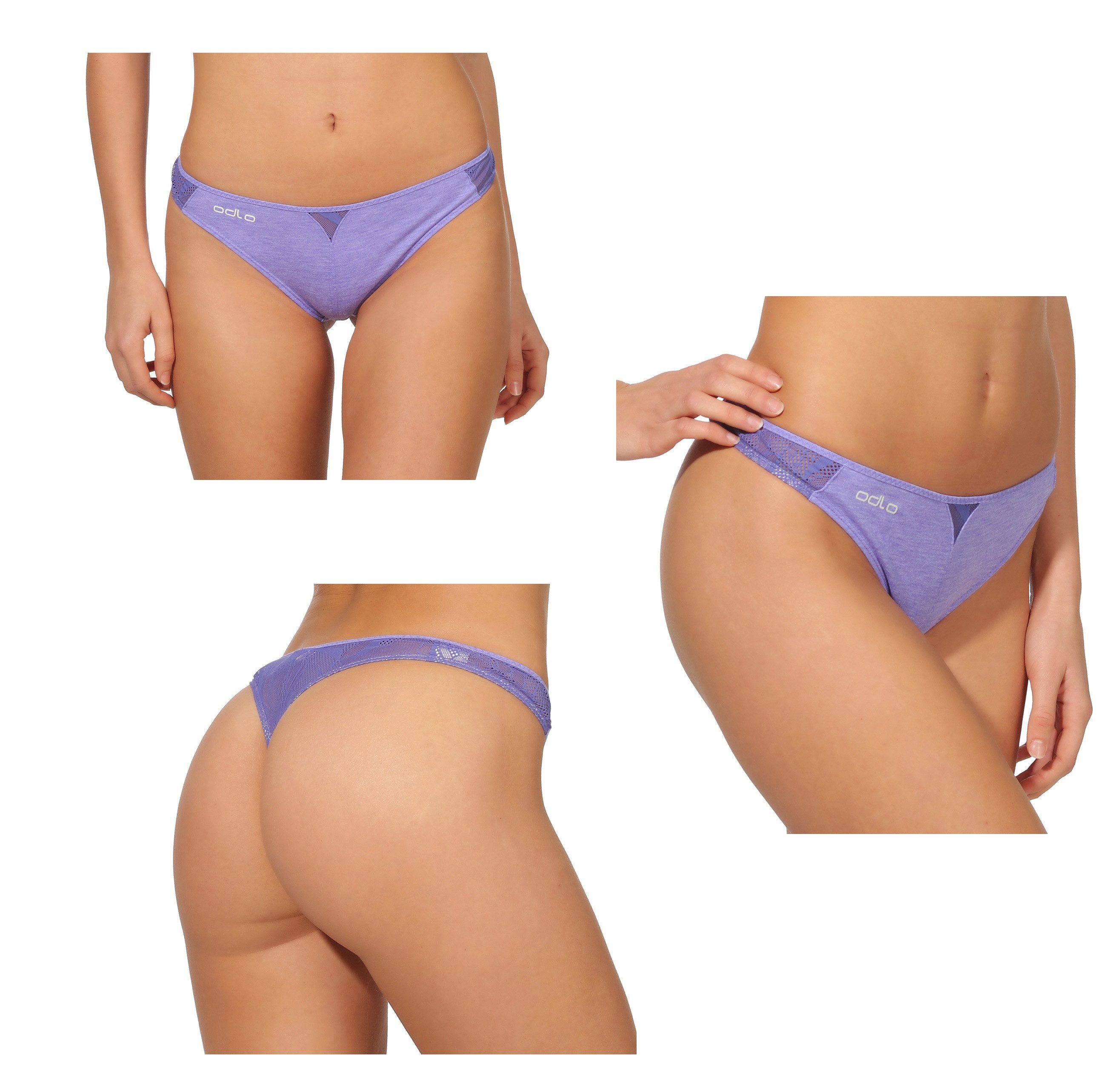Odlo Boxershorts Odlo - Damen Sport Unterhose String X-Light Lila XS Größe: XS