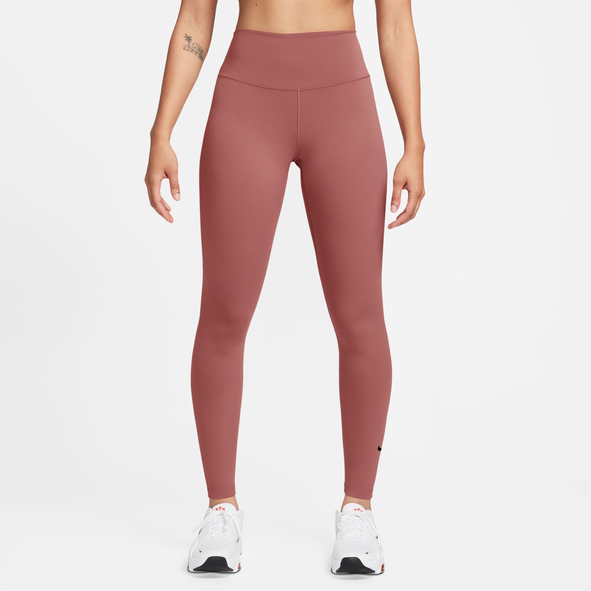 Nike Trainingstights W NK DF ONE HR TIGHT HABANERO RED/UNIVERSITY RED/BL günstig online kaufen