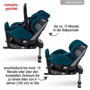 RECARO Autokindersitz Salia Elite i-Size - Prime - Mat Black, bis: 18 kg, Reboarder Kinder Autositz ab der Geburt (40 cm) bis max. 105 cm