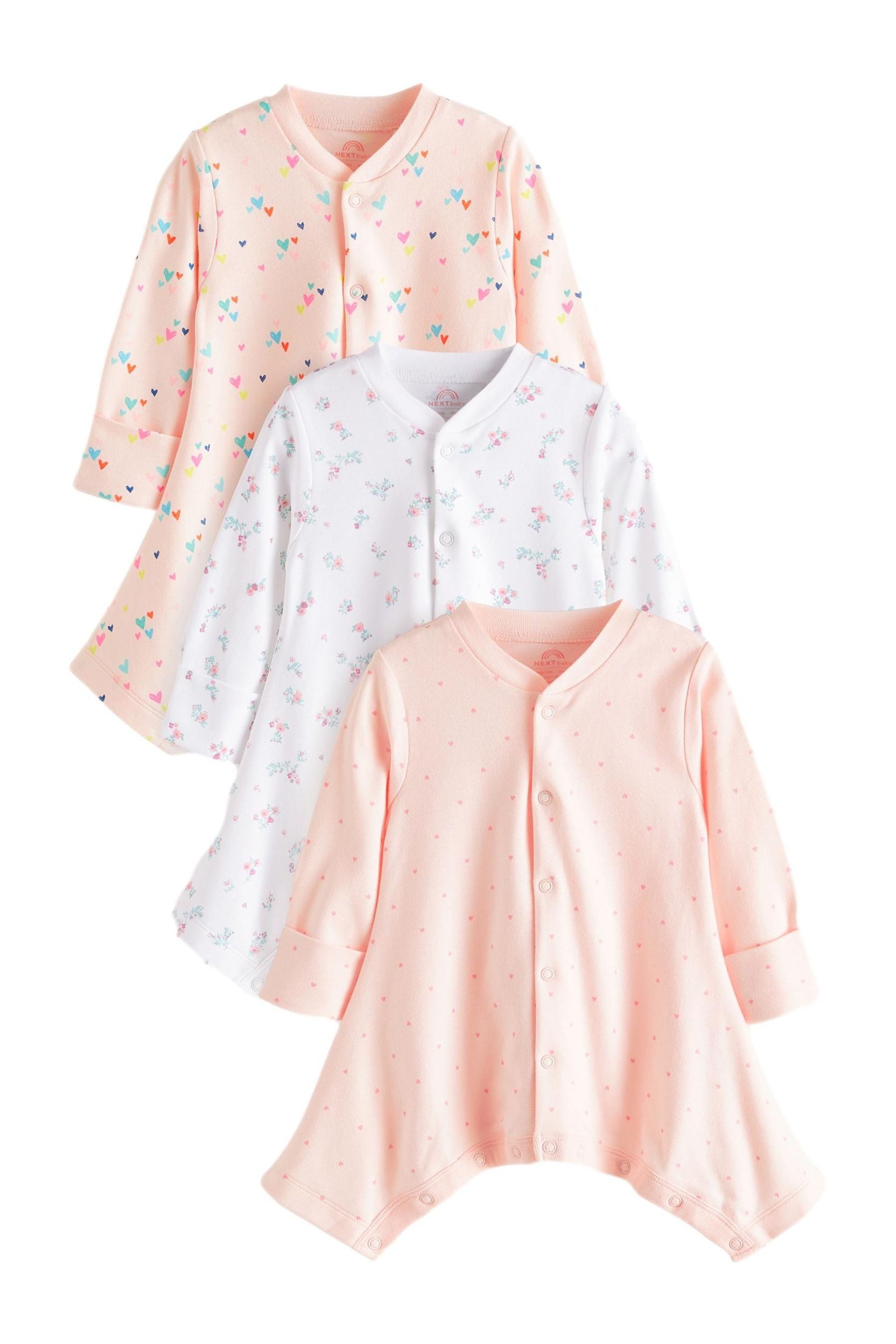 Schlafoverall Babyschlafanzüge bei Hüftdysplasie im 3er-Pack