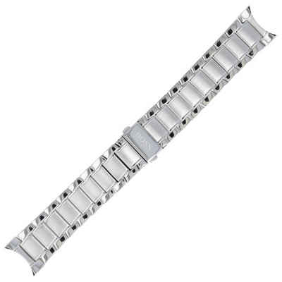 BOSS Uhrenarmband 22mm Metall Silber 659002545