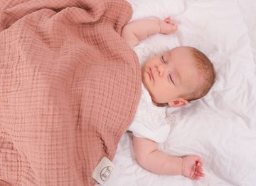 Seidenmädchen Multifunktionstuch Babydecke / Halstuch Sylt, Kuscheldecke, besonders weich und leicht