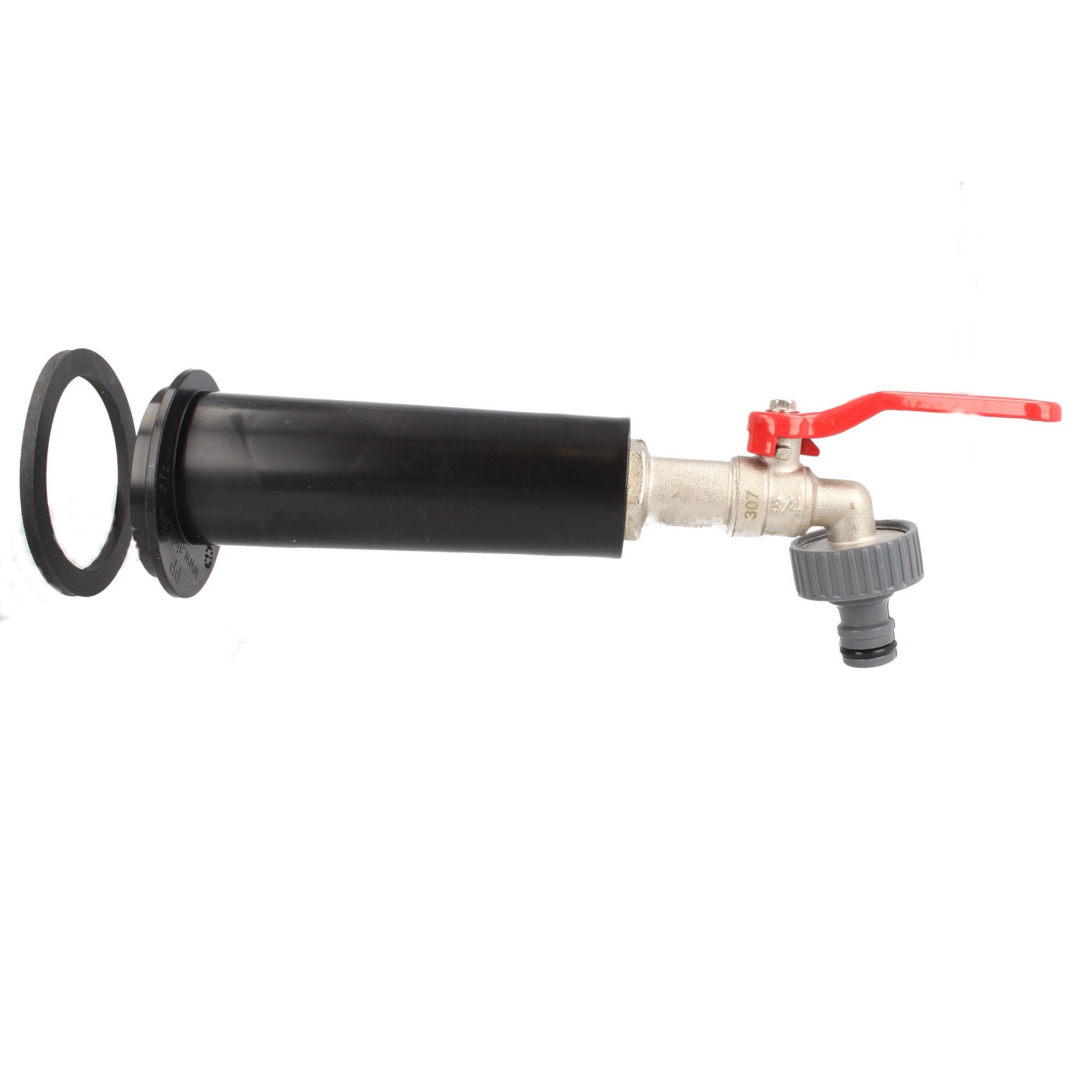 Airfit GmbH & Co. KG Auslaufventil Tankadapter Auslauf-Set mit Hahnanschlussstück, 50500TST