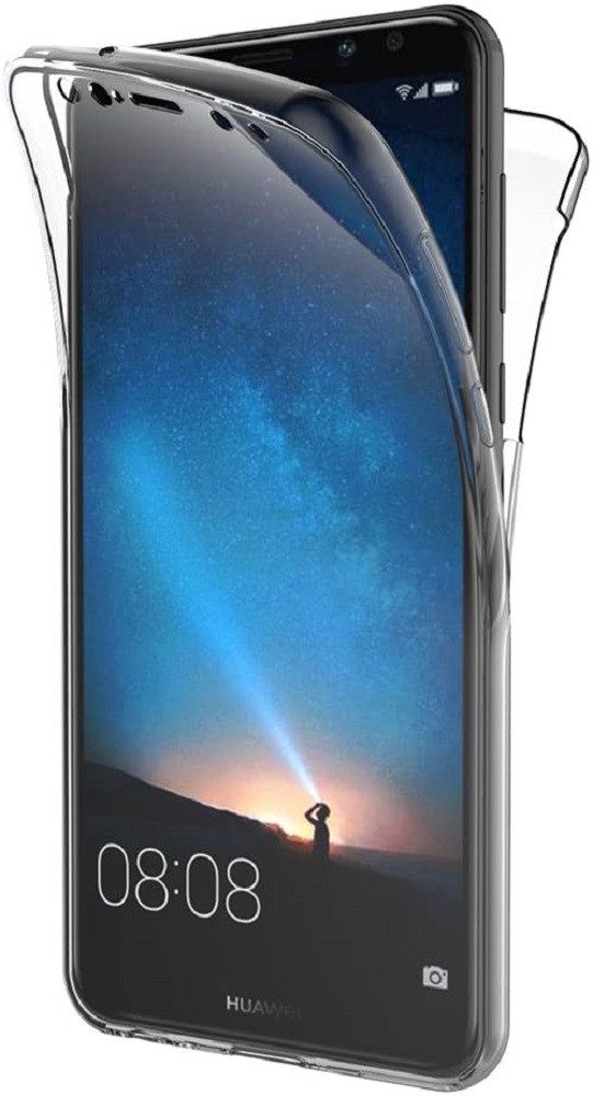 Wisam Smartphone-Hülle für Huawei Mate 10 Lite Full Cover TPU 360° Transparent Schutzhülle 14,99 (5,9 Zoll)