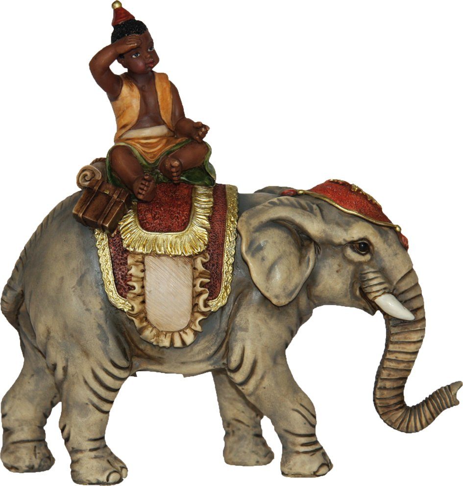 FADEDA Tierfigur FADEDA JOK:Elefant mit Mohr, Höhe in cm: 10 (1 St)
