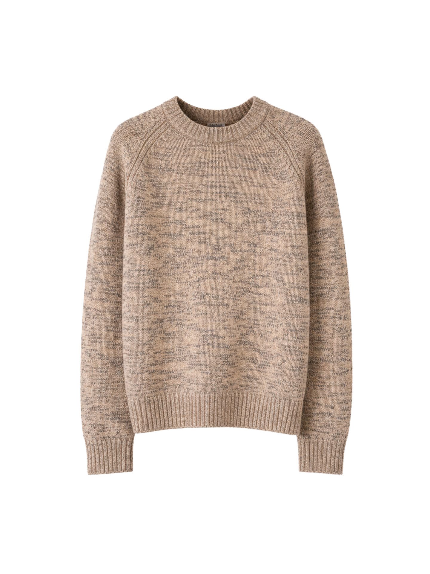 GOBI Cashmere Rundhalspullover Unisex Kaschmir-Mouliné-Pullover