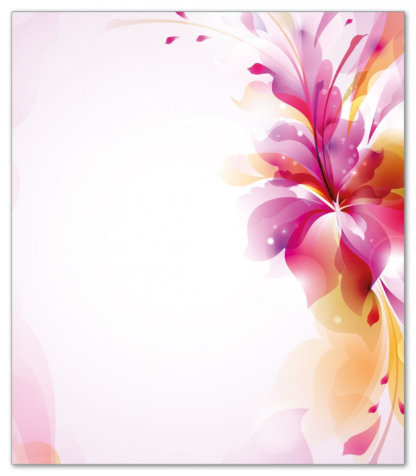 Wallario Herd-Abdeckplatte Pinkes Blumenbuket, ESG-Sicherheitsglas, (Glasplatte, 1 tlg., inkl. 5mm Noppen), verschiedene Größen