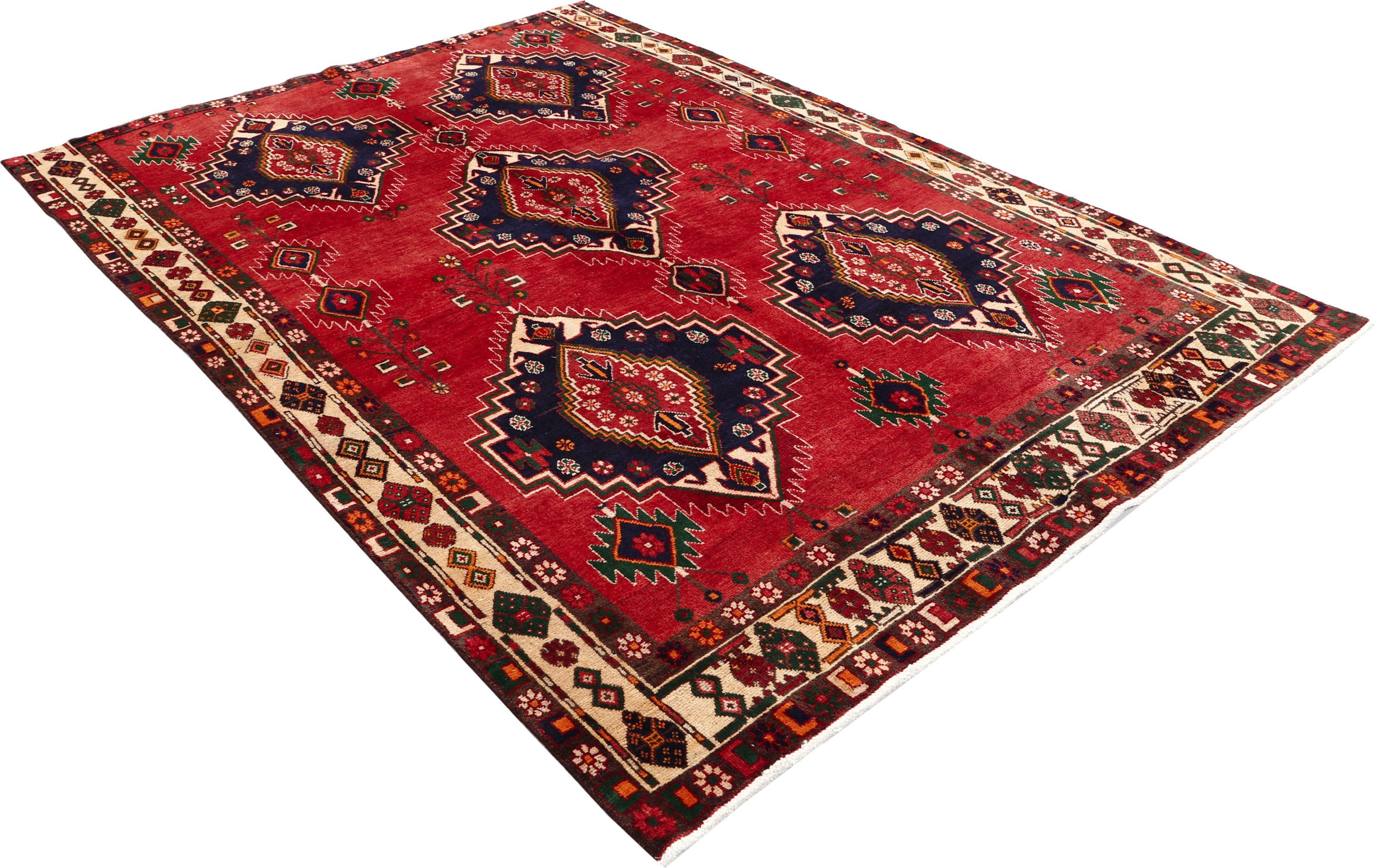 Carpet Avenue Teppich Afshar Shahr-Babak Patina 246x167, Rechteck, Höhe: 7 mm