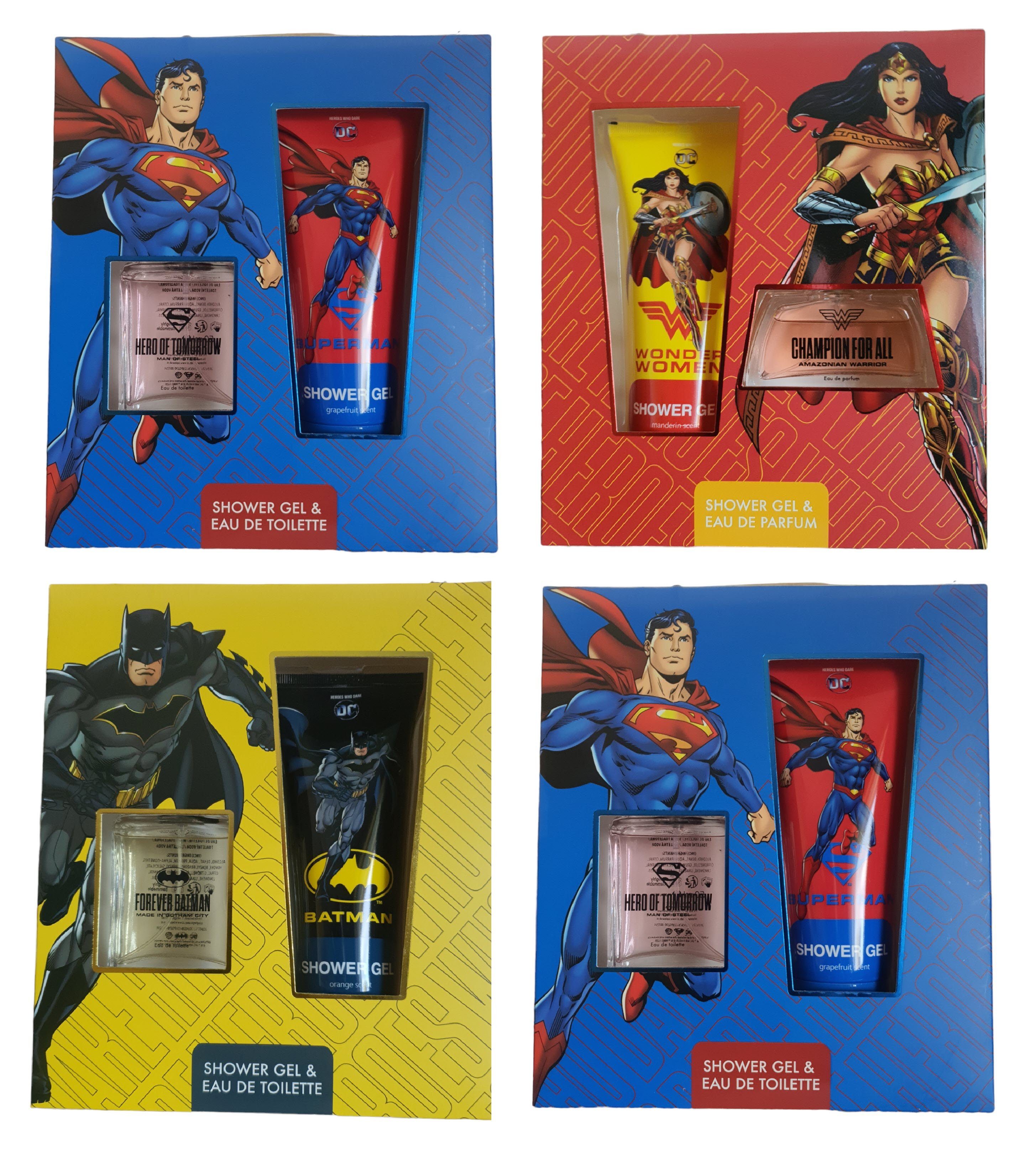 DC Comics Eau de Parfum Super Heroes Parfüm DC EDT 50 ml Parfüm Superman, Batman