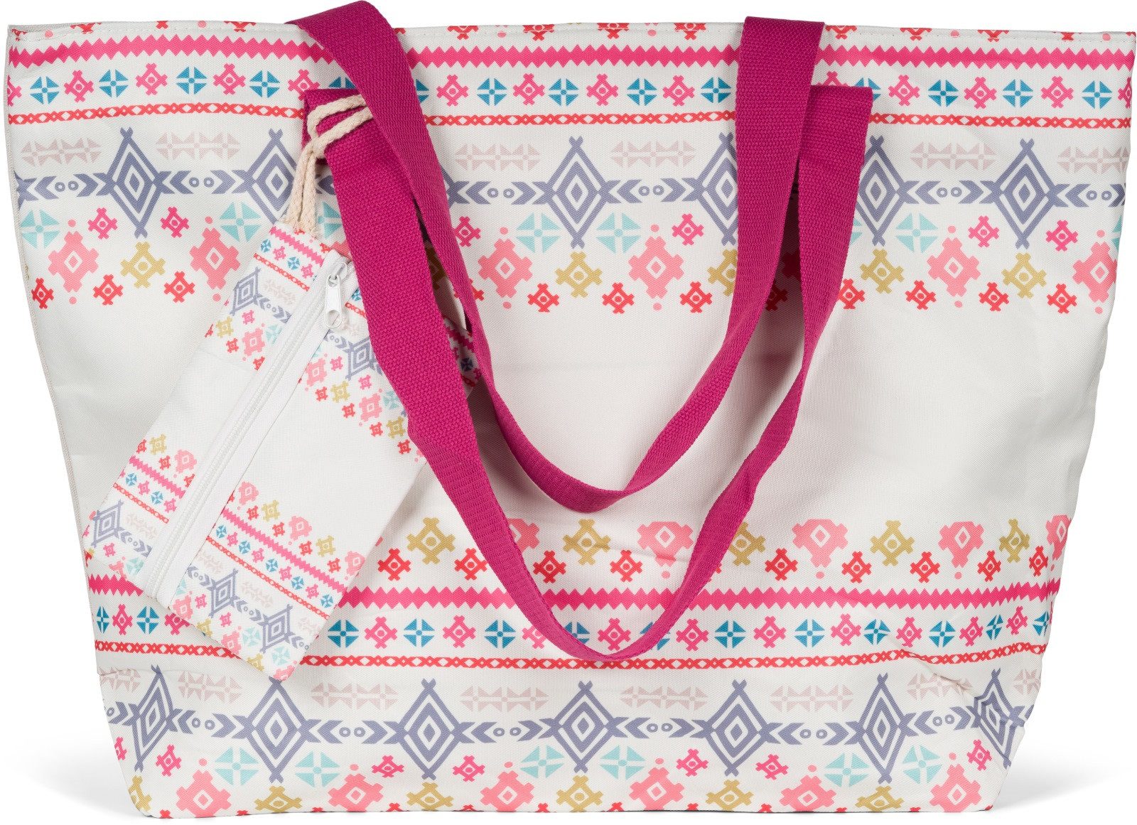 styleBREAKER Strandtasche Strandtasche Azteken Muster - Boho (1-tlg)