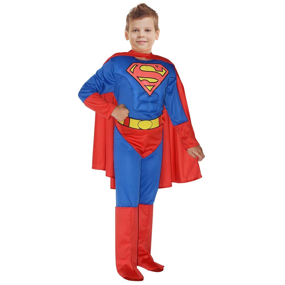 Orlob Kostüm Kinderkostüm Superman Muskeln
