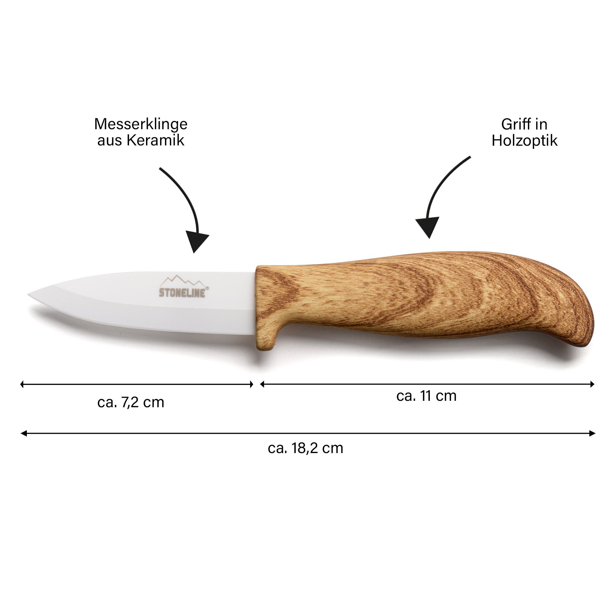 STONELINE Gemüsemesser