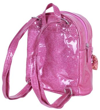 Sarcia.eu Schulrucksack Rosa, glitzernder Rucksack mit DISNEY Princess