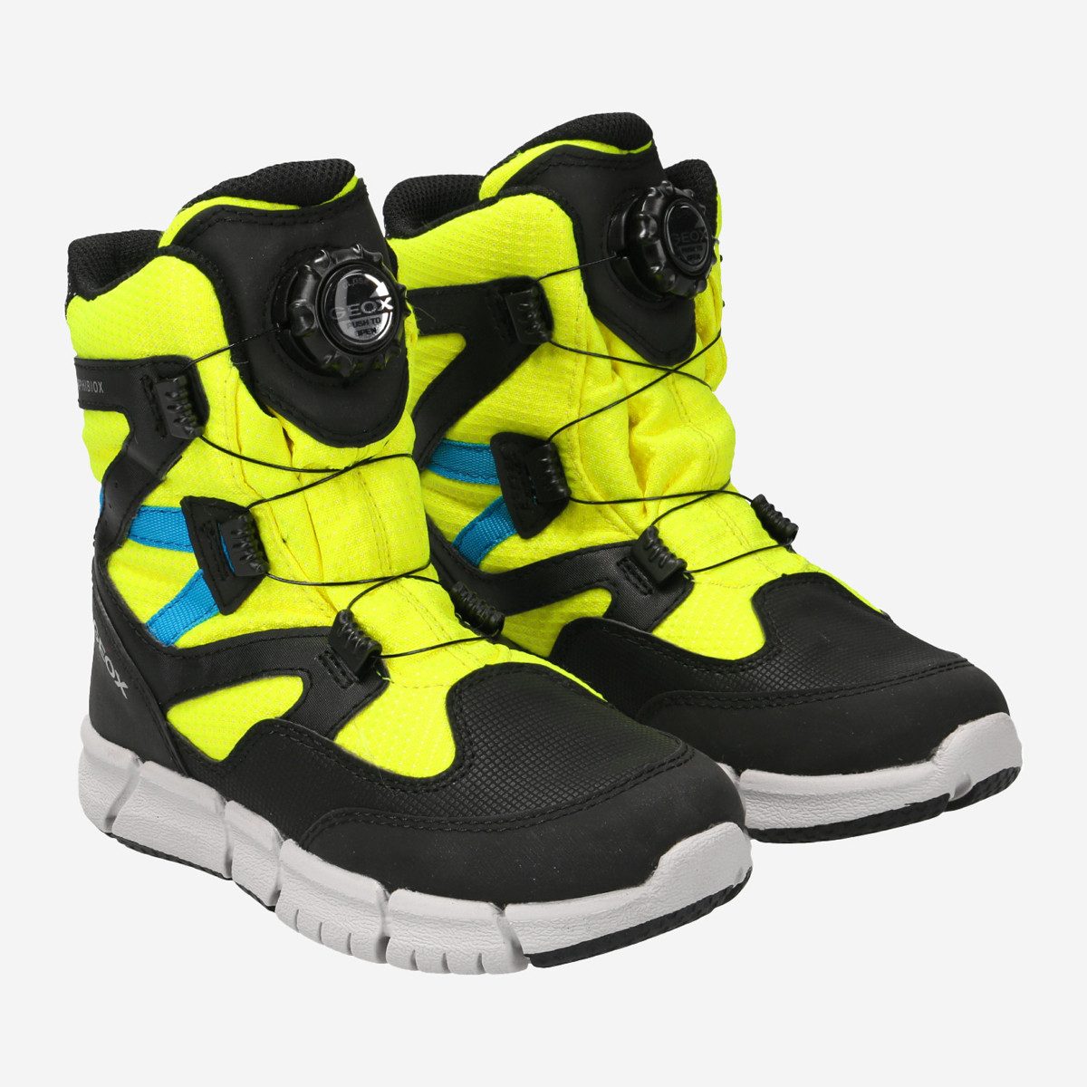 Geox GEOX FLEXYPER, Boots, Schwarz, kombiniert, Kinder Stiefel