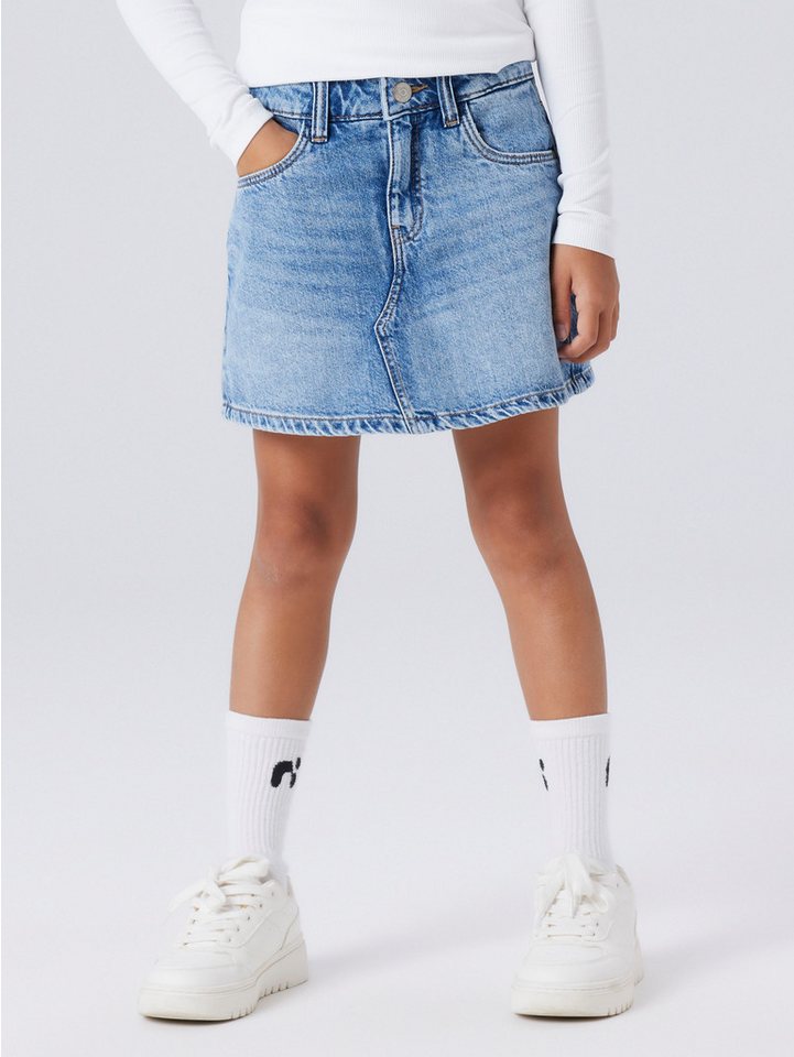 Name It Jeansshorts NKFEMMA DNM SKORT 1040-MJ NOOS Baumwolle, Denim