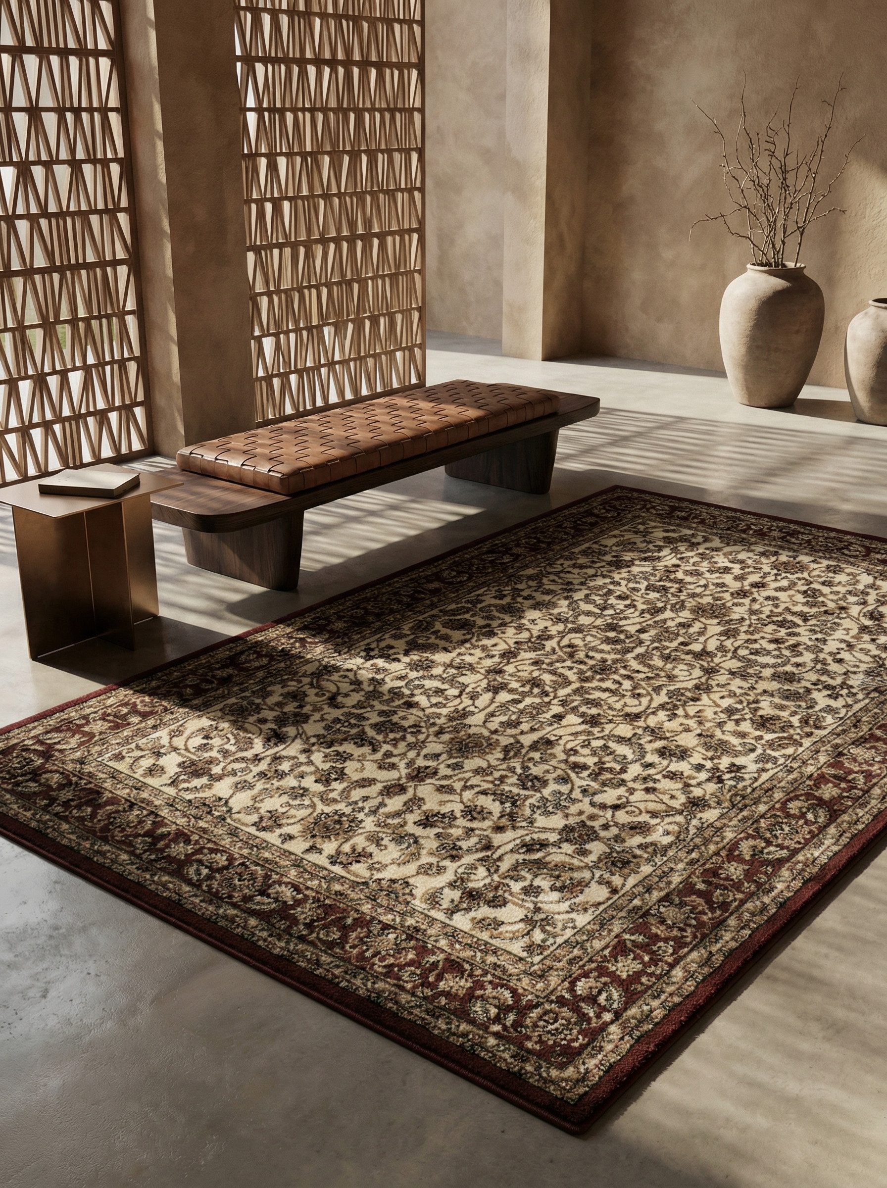 KADIMA DESIGN Teppich GEISLER Wohnzimmer Schlafzimmer Orientalisch Orient Waschbar Elegant, Läufer, Höhe: 11 mm, 80x150 cm, …