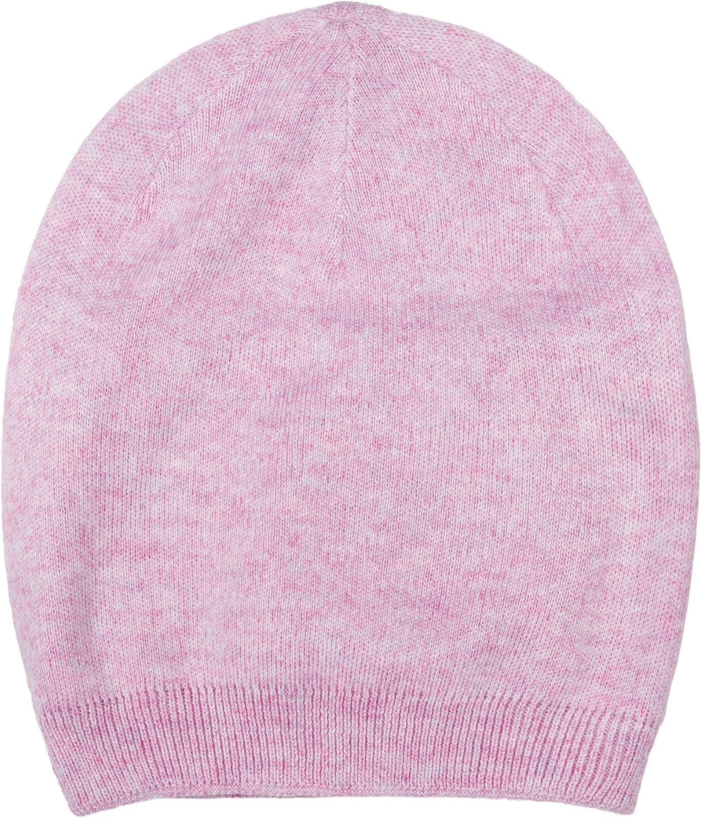 Strickmütze Feinstrick Beanie Mütze Uni Doppellagig