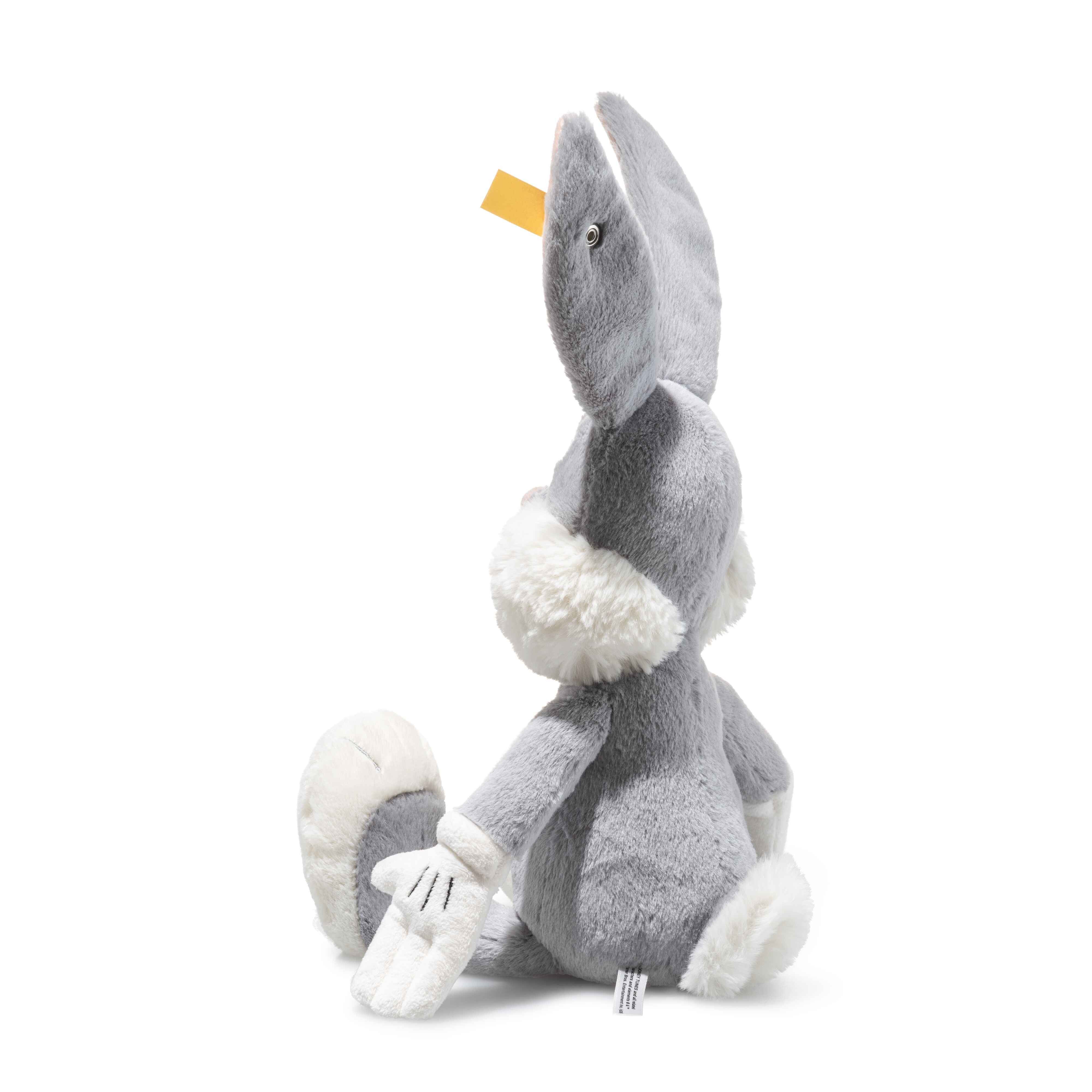 Steiff Kuscheltier Bugs Bunny, grau/weiß