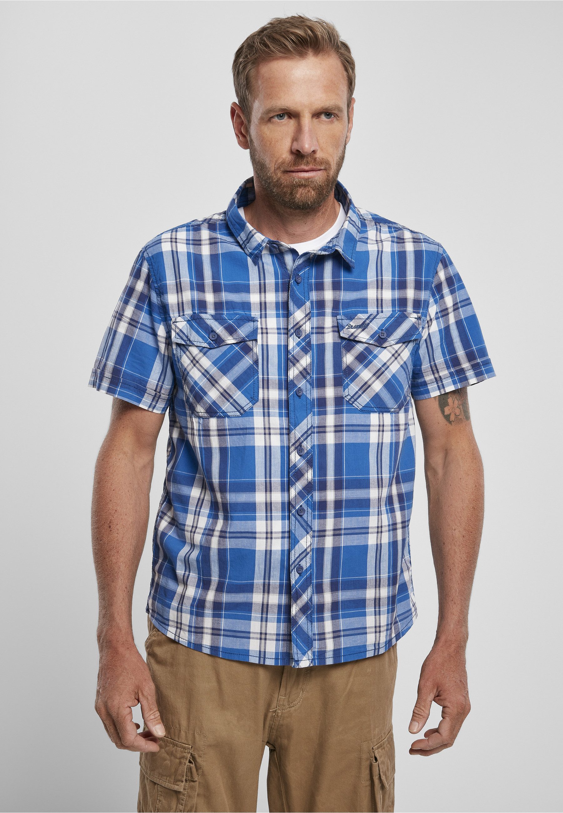 Brandit Kurzarmshirt Brandit Herren Roadstar Shirt (1-tlg)