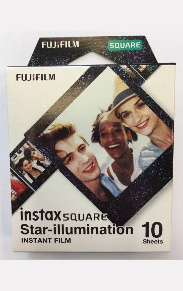 FUJIFILM Sofortbildfilm Fujifilm Instax Square Film Star Illummi