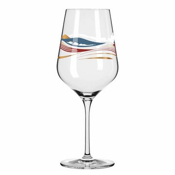 Ritzenhoff Rotweinglas Herzkristall 007, Kristallglas
