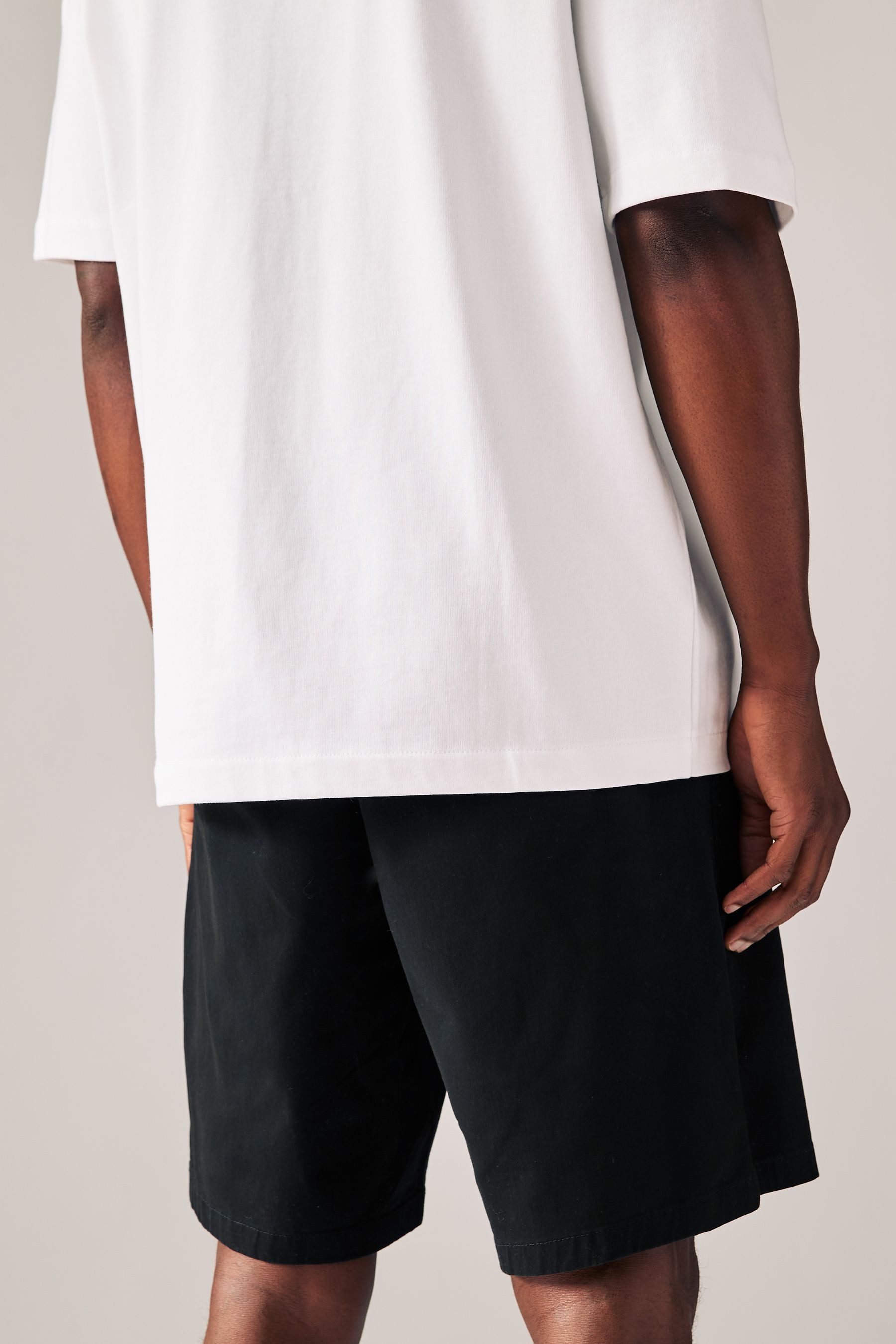 Next Chinoshorts Straight Fit Stretch-Chinoshorts, 2er-Pack günstig online kaufen