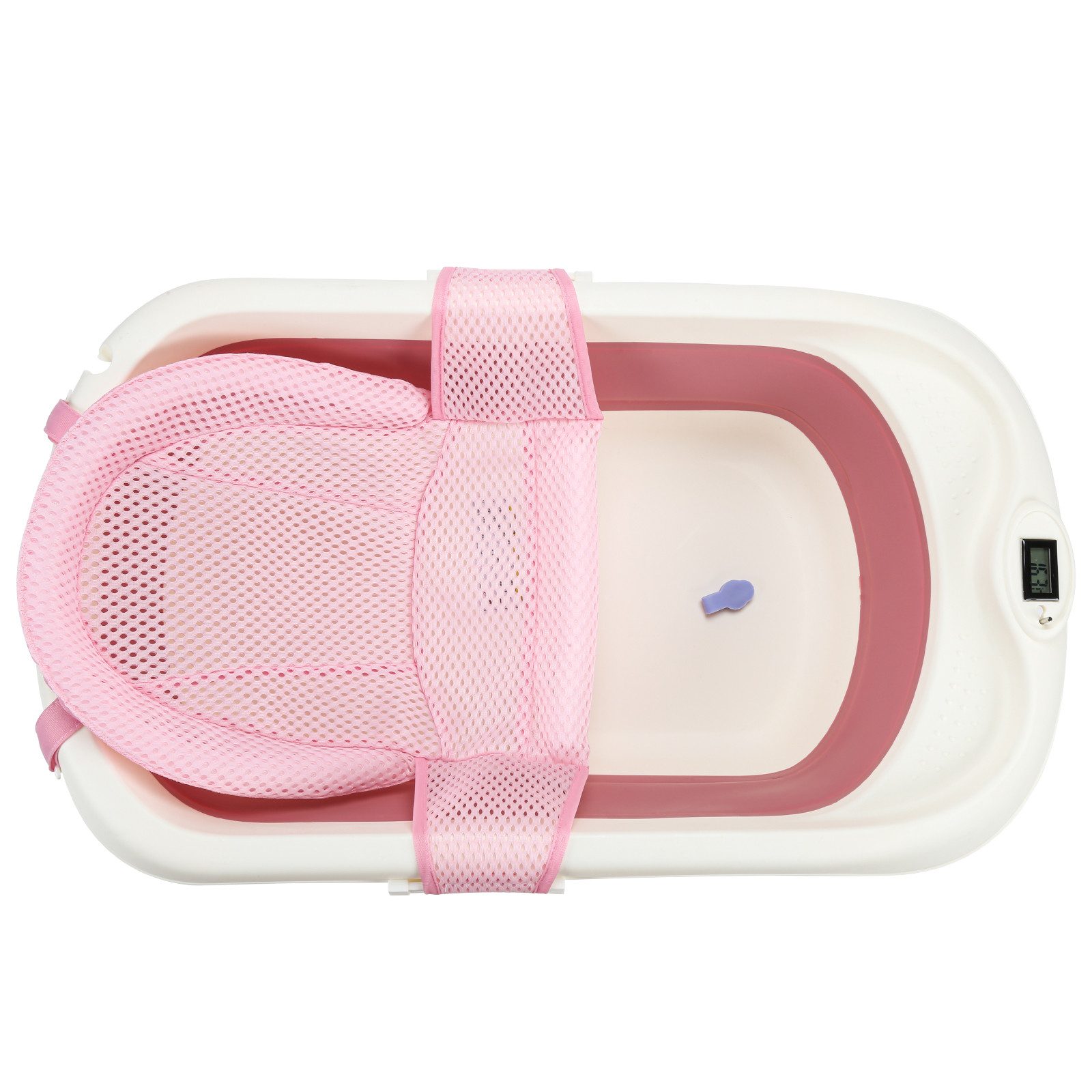 Clanmacy Babybadewanne Babywanne Baby Badewanne Kinder Babybadewanne Faltbare Babywannen
